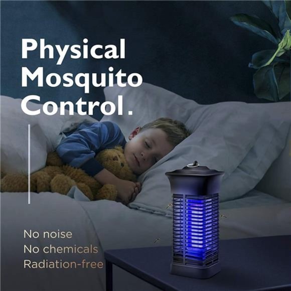 Bug Zapper, Outdoor Mosquito Killer with 3500 Voltage,XP4 Waterproof - Picture 5 of 6